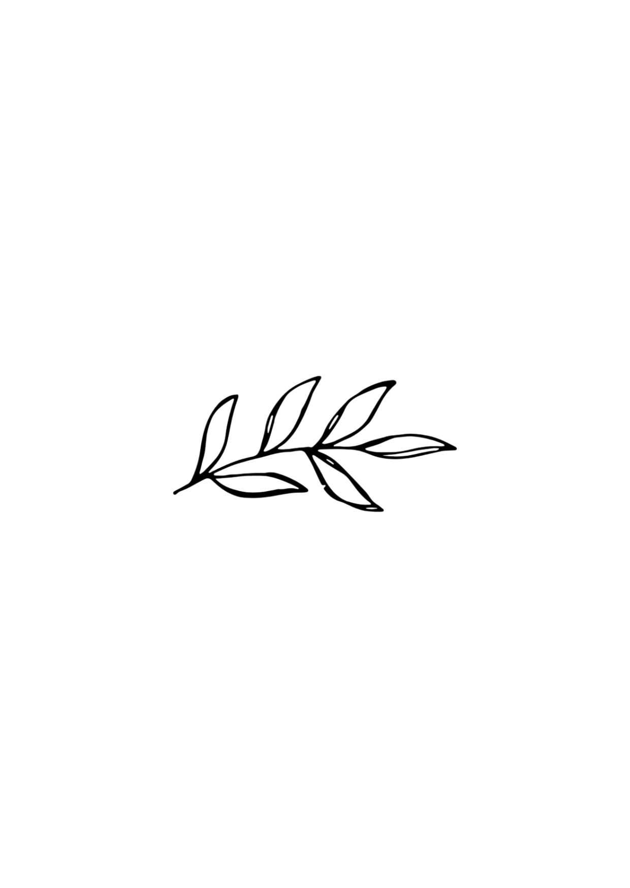 Monogram Leaf